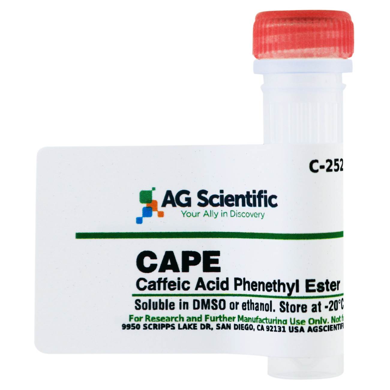 CAPE [Caffeic Acid Phenethyl Ester], 50 MG