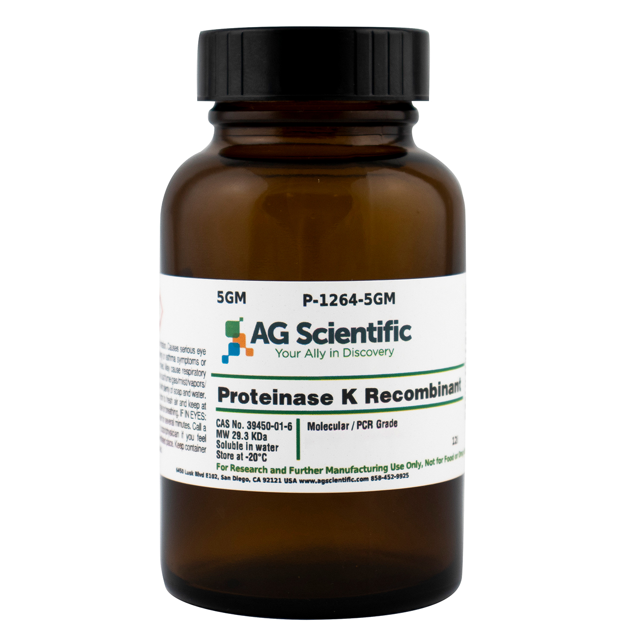 Proteinase K (Recombinant), 5 G