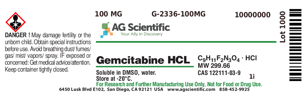 G-2336-100MG - Gemcitabine Hydrochloride, 100 MG