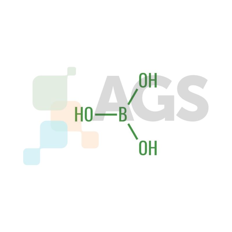 Chemical structure of Boric Acid