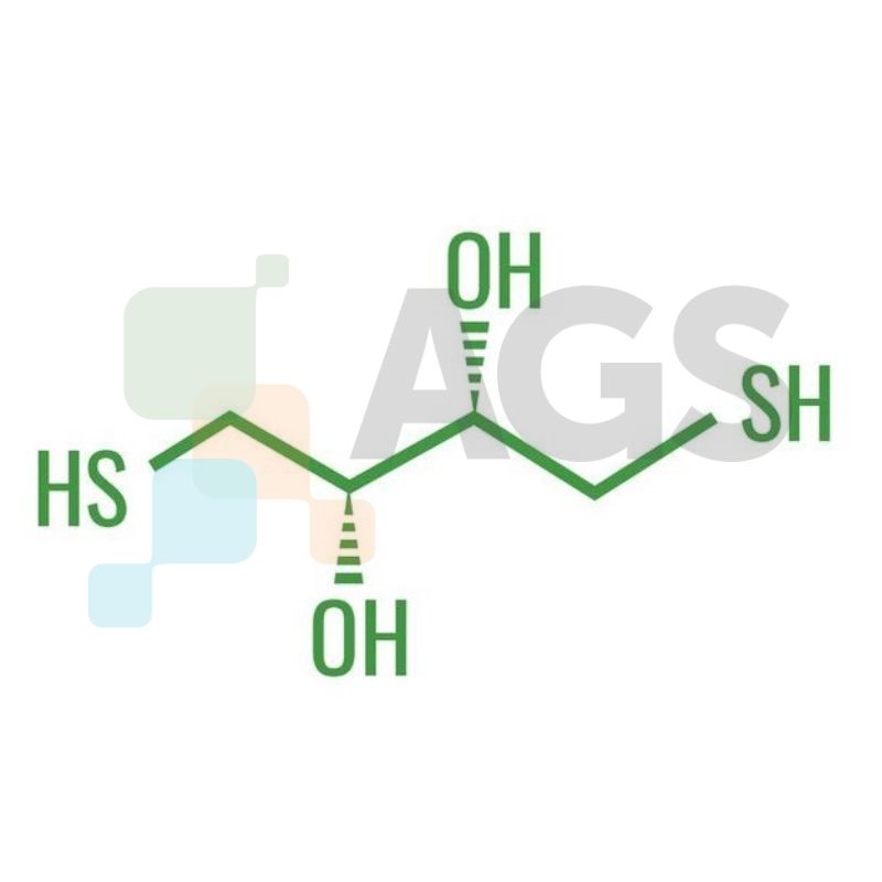 Chemical structure of DTT