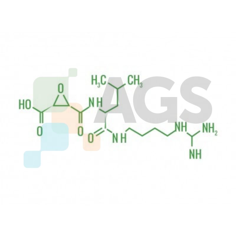 Chemical structure of E-64