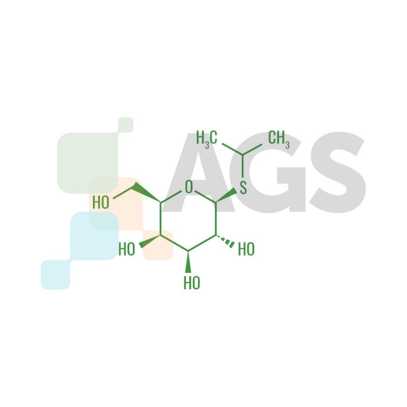 Chemical structure of IPTG